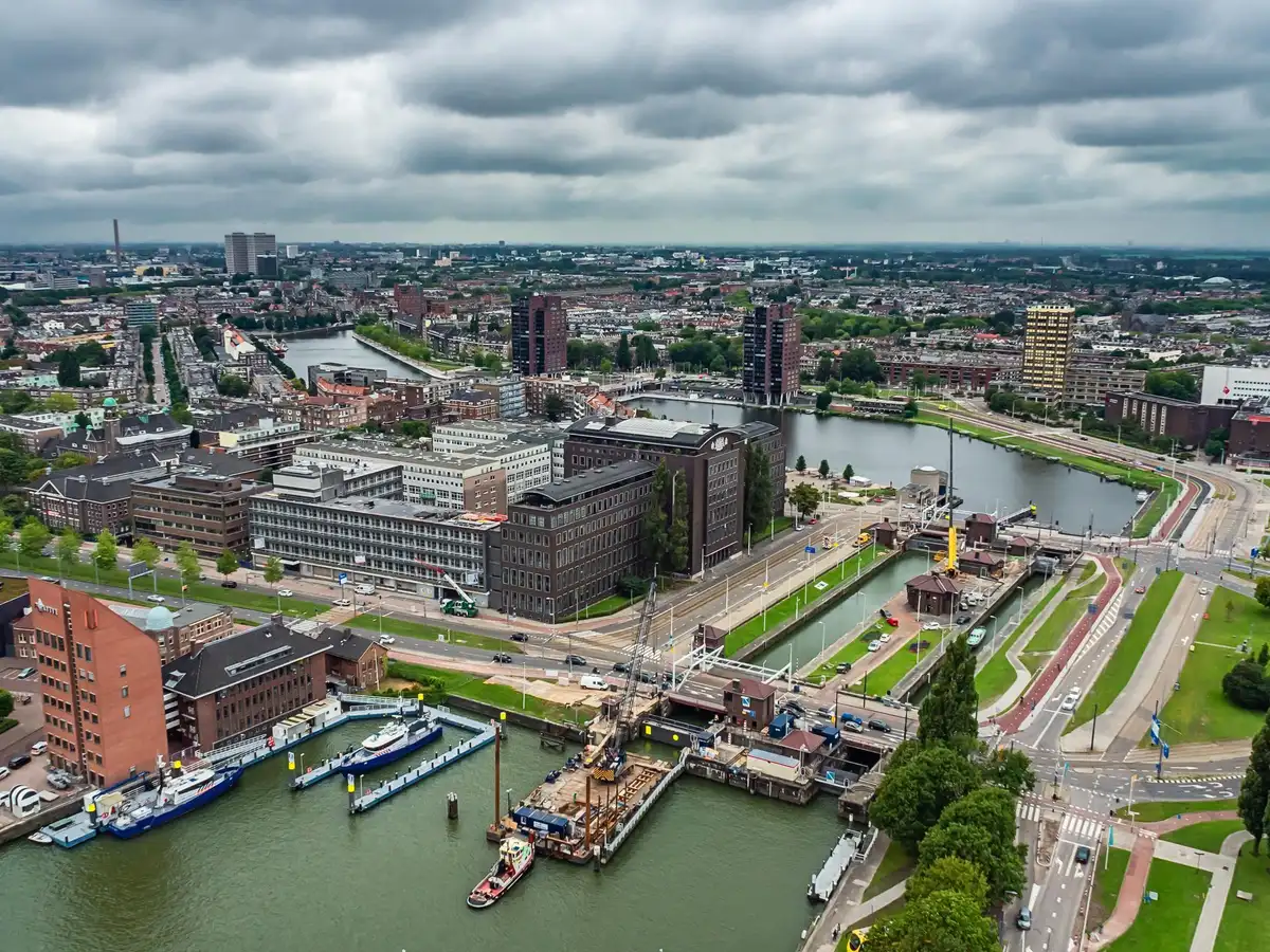 Rotterdam skyline