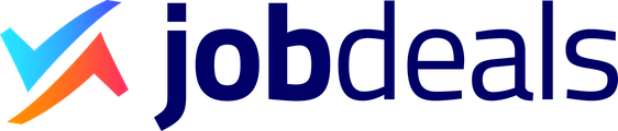 Logo van Jobdeals, recruitmentbureau, klant van ICT Productions
